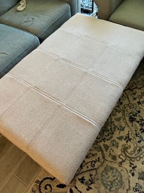 Before and After Upholstery (Ottoman) Cleaning in Palm Coast, FL (3)