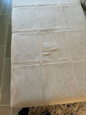 Before and After Upholstery (Ottoman) Cleaning in Palm Coast, FL (1)