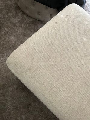 Upholstery Cleaning (Upholstered Bench), in Palm Coast, FL (3)