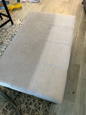 Before and After Upholstery (Ottoman) Cleaning in Palm Coast, FL (4)